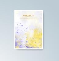 Tranquil tones and strokes for peaceful visual communication. vector