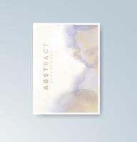 Watercolor-washed textures for timeless card visuals. vector