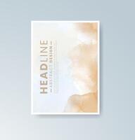 Muted color palettes in gentle watercolor style. vector
