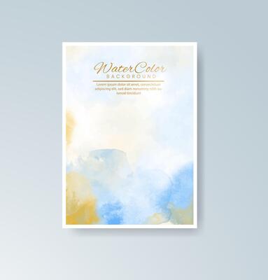 Watercolor textures made for artistic correspondence.