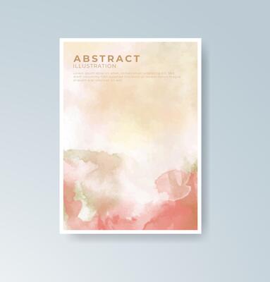 Earth-toned watercolor cards for grounded elegance.