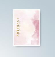 Signature style watercolor prints tailored to invitations. vector