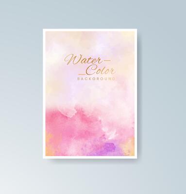 Freeform watercolor cards for expressive communication.