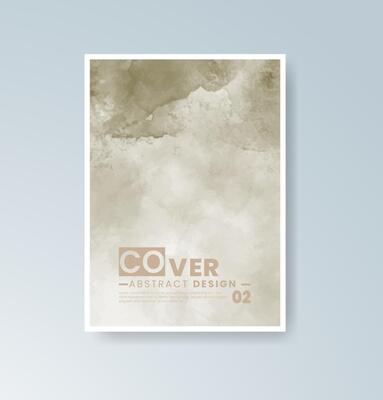 Expressive brush textures for original card designs.