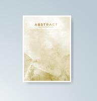Watercolor-inspired visuals for dates and events. vector