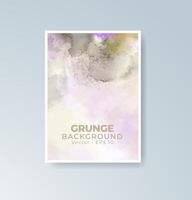 Fresh watercolor compositions ideal for invitations. vector