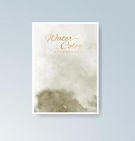 Abstract watercolor cards ideal for invitations and branding. vector
