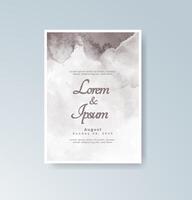 Spring geometric save the date card vector