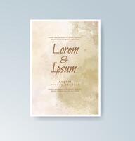 Boho whimsical place card vector
