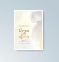 Spring whimsical save the date card vector
