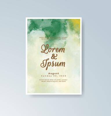 Botanical whimsical table number card