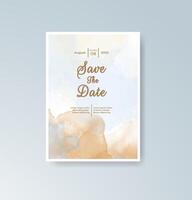 Elegant calligraphy table number card vector