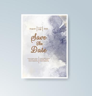 Vintage geometric table number card