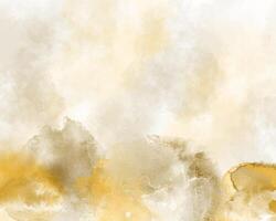 Vivid ink flow in calm watercolor atmosphere vector
