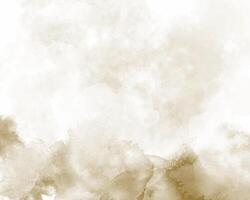 Expressive wave of color in freeform watercolor vector
