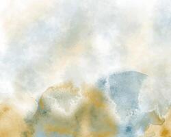 Flowing color tides in modern watercolor style vector
