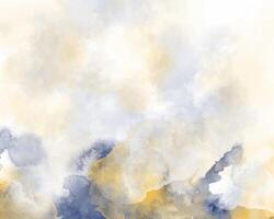 Abstract wash of warmth in soft watercolor hue vector