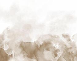 Gradient storm of pigments in abstract watercolor vector