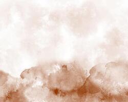 Abstract color pools in dreamy watercolor wash vector