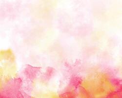 Flowing color dance on soft watercolor canvas vector