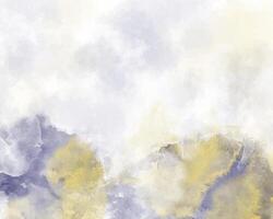 Organic watercolor texture with abstract charm vector
