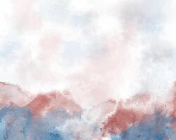 Layered watercolor patterns in vibrant tones vector