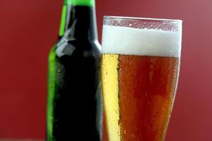 Drinking beer moderation can help you feel relaxed after a hard day. photo