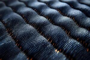 Abstract Metallic Texture with Undulating Wave Pattern for Modern Design photo