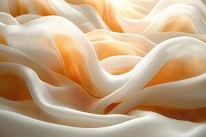 Abstract Flowing Fabric Layers - Elegant Design for Posters and Prints photo