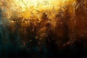Golden Abstract Texture with Metallic Sheen for Modern Wall Art and Design photo