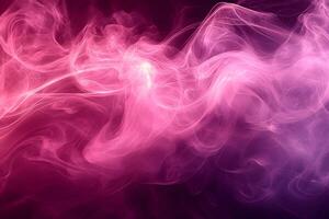Vibrant Pink and Purple Smoke Abstract for Creative Design Projects photo
