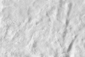 White Faux Fur Texture, Soft, white artificial fur with fluffy texture and gentle shadows. Close-up textile background delicate textures photo