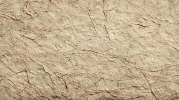 Natural textured paper surface showing a detailed pattern with subtle lines and soft tan color tones photo