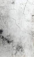 Distressed wall texture featuring an aged surface with cracks stains and weathered plaster creating depth and character for designs photo