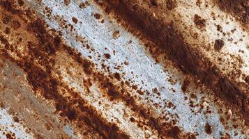 Abstract corroded metal texture creating an old aged patterned surface with visible rust effect detail photo