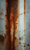 Abstract rust decay showcasing textures and patterns emphasizing the beauty of deterioration through natural processes like weathering photo