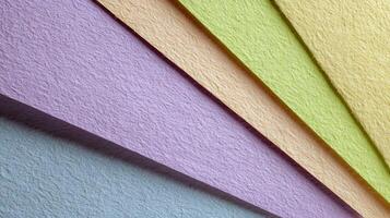 Pastel Paper Layers Texture Creates a Soft and Calming Abstract Background with Delicate Shadows photo