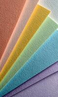 Elegant pastel spectrum paper textures showcase subtle variations a serene and visually captivating composition ideal for creative backdrops and designs photo