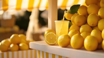 Old Fashioned Lemonade Like Childhood Summers photo