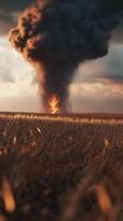 Skyborne Snake Lowers from Sweltering Summer Cloudbanks photo