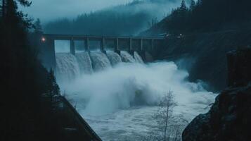 Rushing Waters Set Free After Structural Failure photo