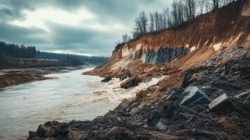 Seismic Tumult Forming Fresh Water Body This Summer photo