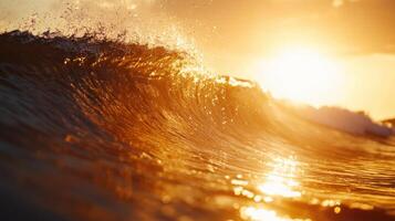 Smart Sea Creatures Gliding With Rolling Swell photo
