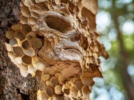 Summer Beehive Community Raising Flawless Six Sided Fortress photo