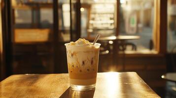 Sunrise Brew Featuring Creamy Vanilla Cold Foam Coffee photo