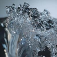 Transient Ice Patterns Yielding to Seasons Heat photo