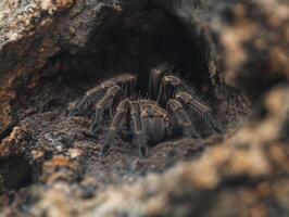 Young Spider Offspring Master Transformative Development Habits photo