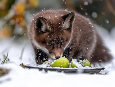 joven cazadores duradero cambiando polar clima patrones foto