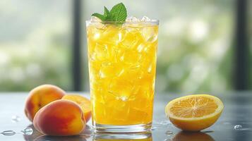 Refreshing Peach Iced Tea 2 photo