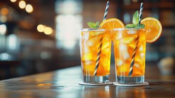 Refreshing Iced Tea Drinks photo